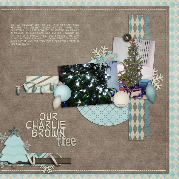 Our Charlie Brown Tree