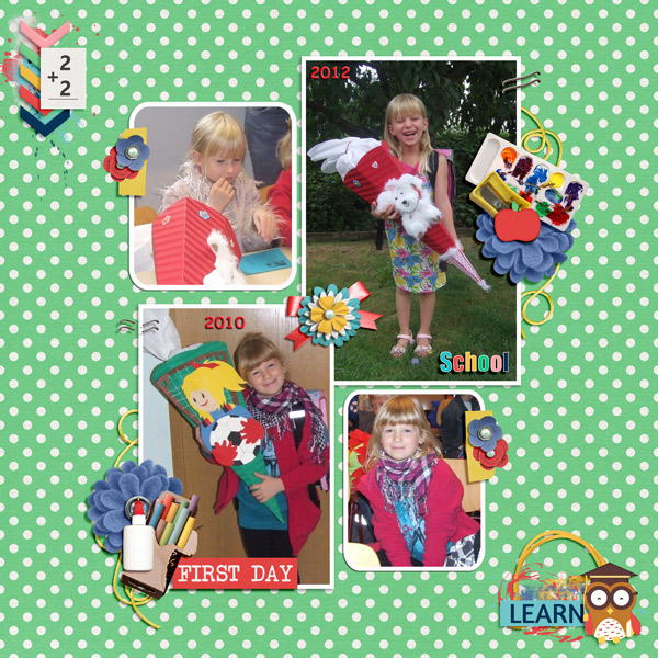 our first days at school