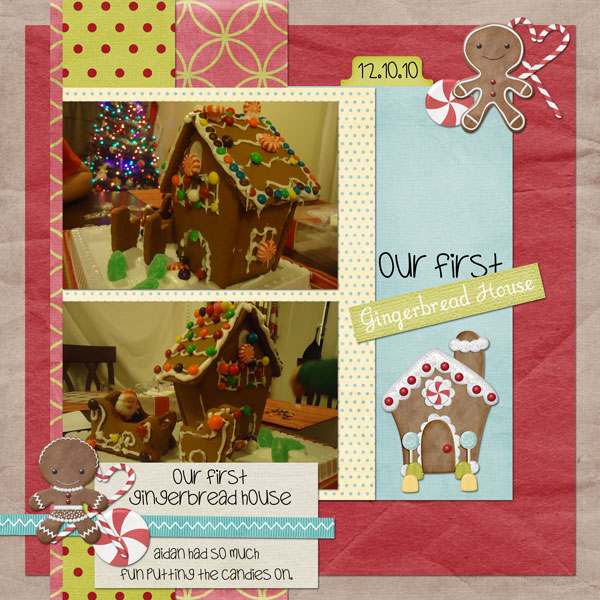 Our First Gingerbread House