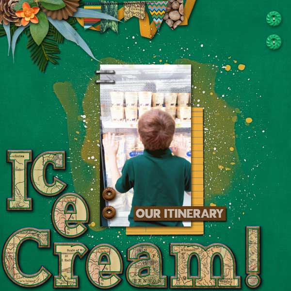 Our Itinerary Ice Cream