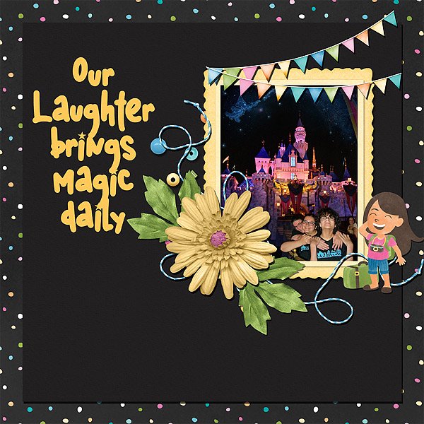 Our Laughter Brings Magic Daily