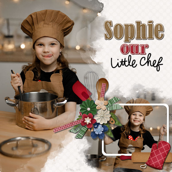 Our little chef