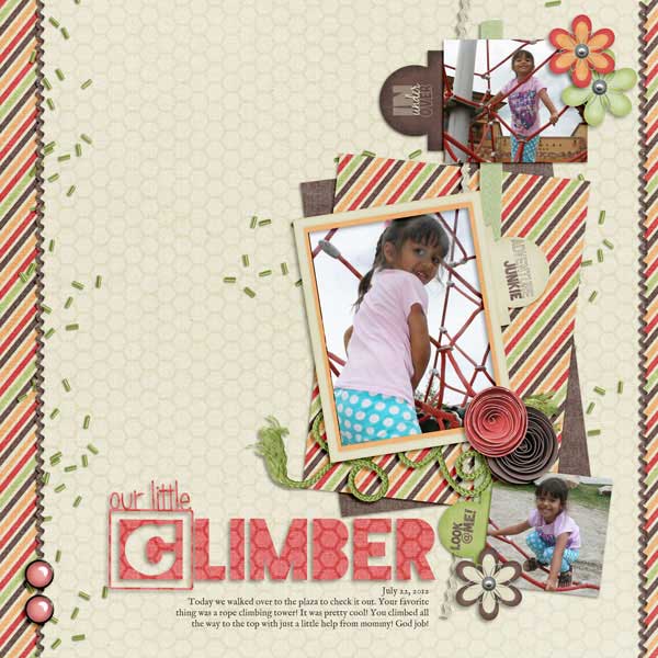 Our Little Climber