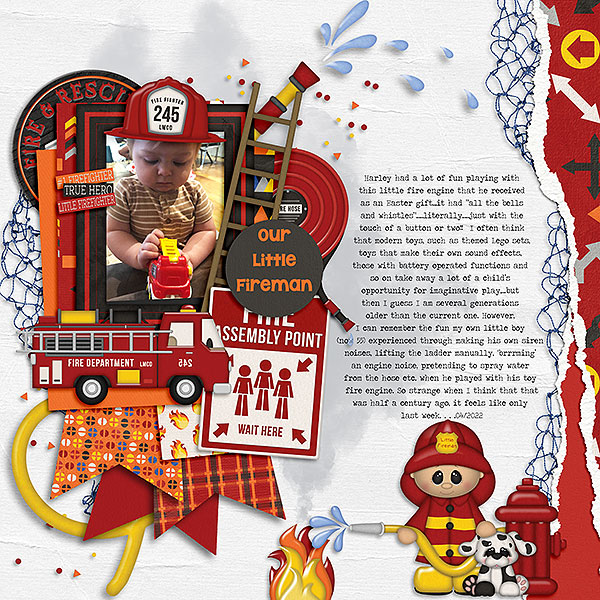 Our Little FIreman