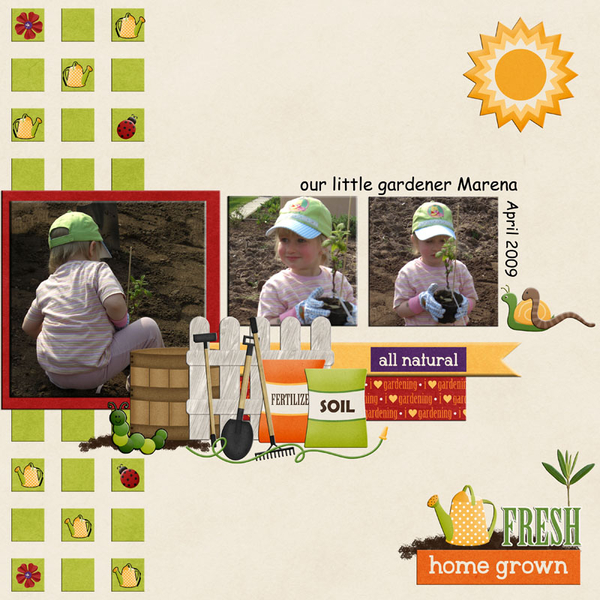 our little gardener marena