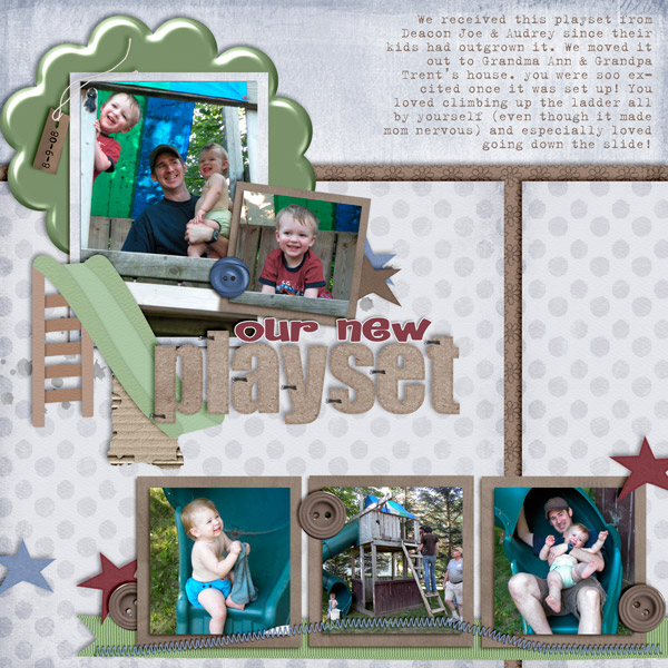 our new playset