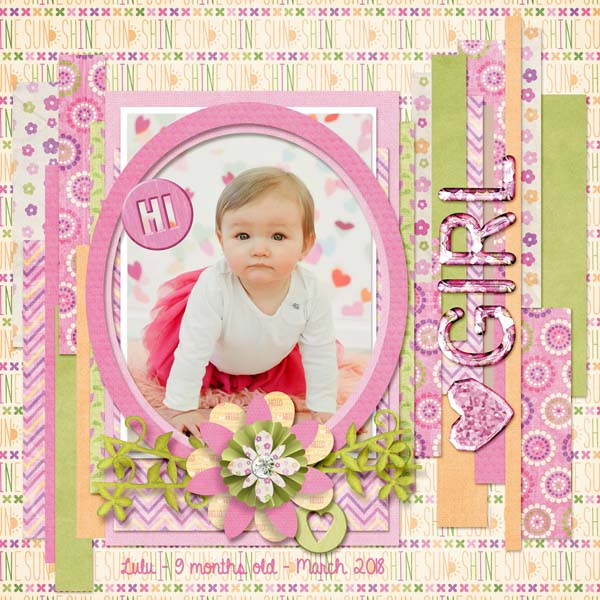 Our niece, Lulu