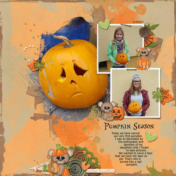 our sad pumpkin