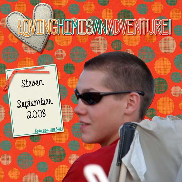 Our son Steven