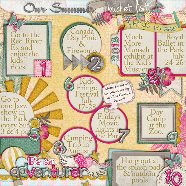 Our Summer Bucket List