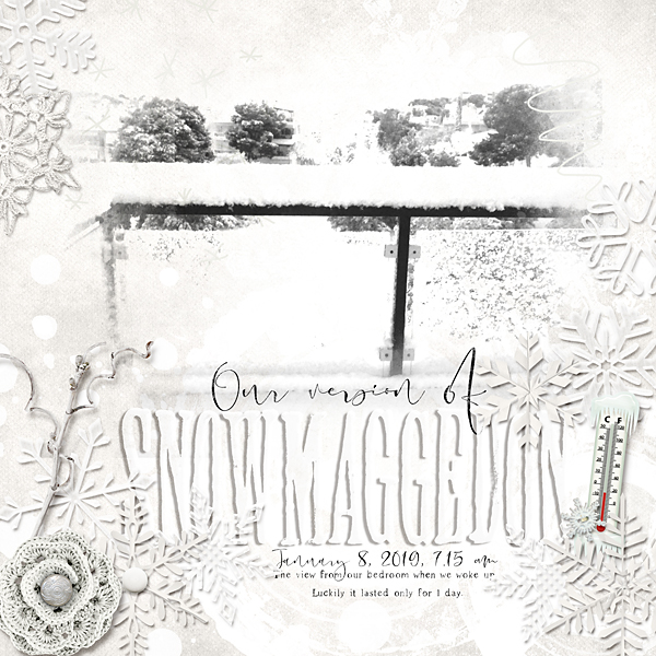 Our version of SNOWMAGGEDON