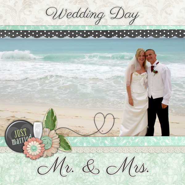 our wedding day