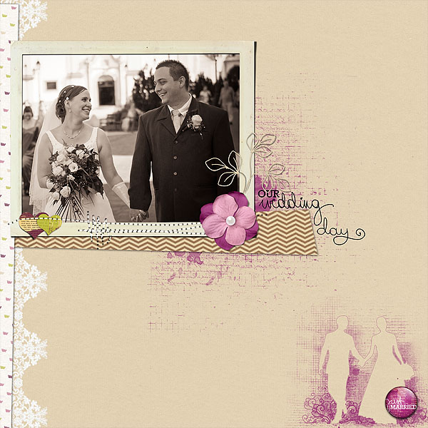 Our wedding day