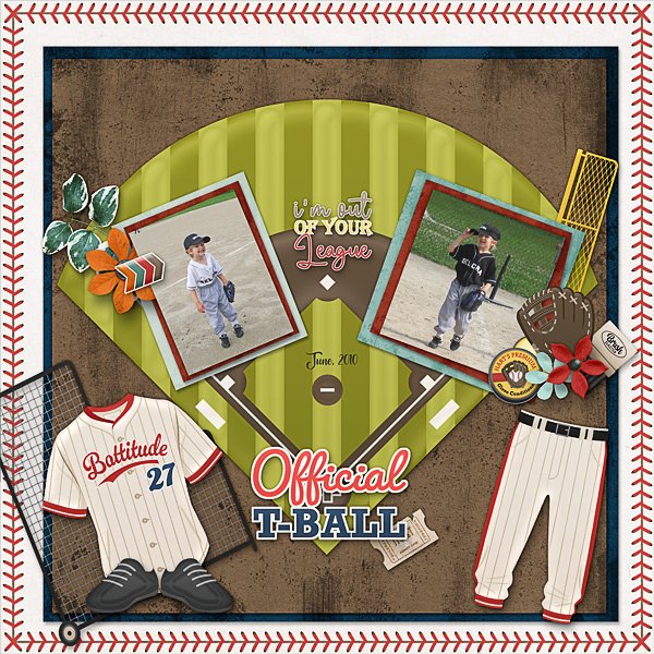 Outfielding in T-Ball