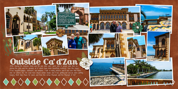 Outside Ca' D'Zan