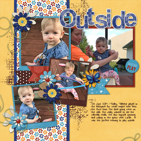 Outside