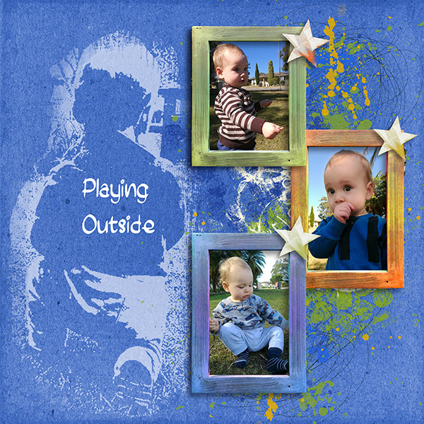 Outside