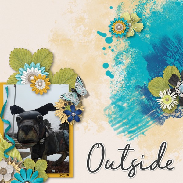 Outside
