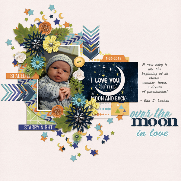 Over The Moon In Love