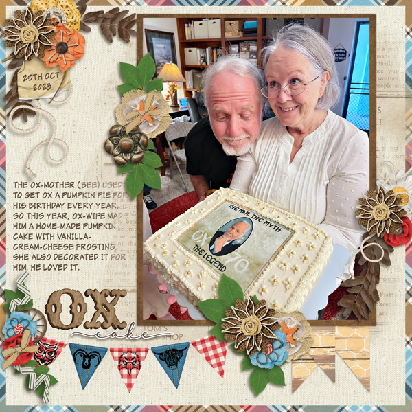Ox Birthday Cake