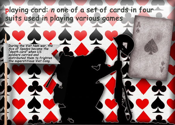 P is for Playing Card