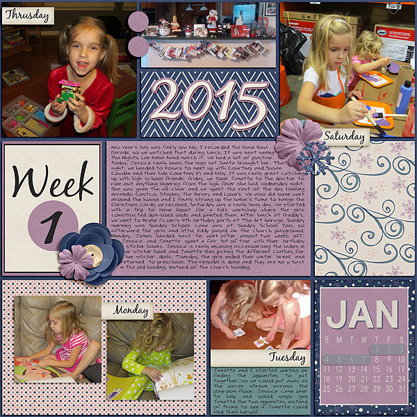 P52 2015: Week 1