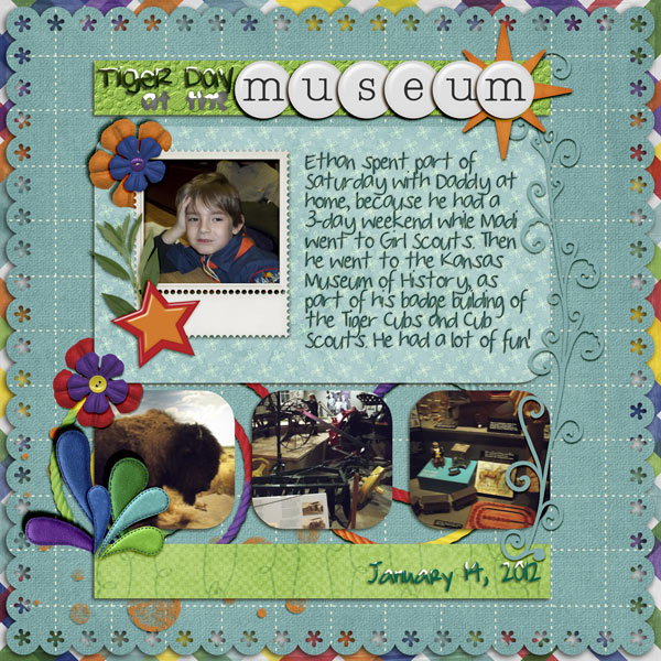 P52 - Week 02 - Ethan - Tiger Day at the Museum