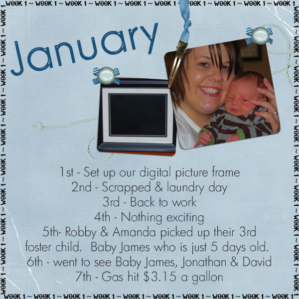 P52 - Week 1 - Jan 1-7