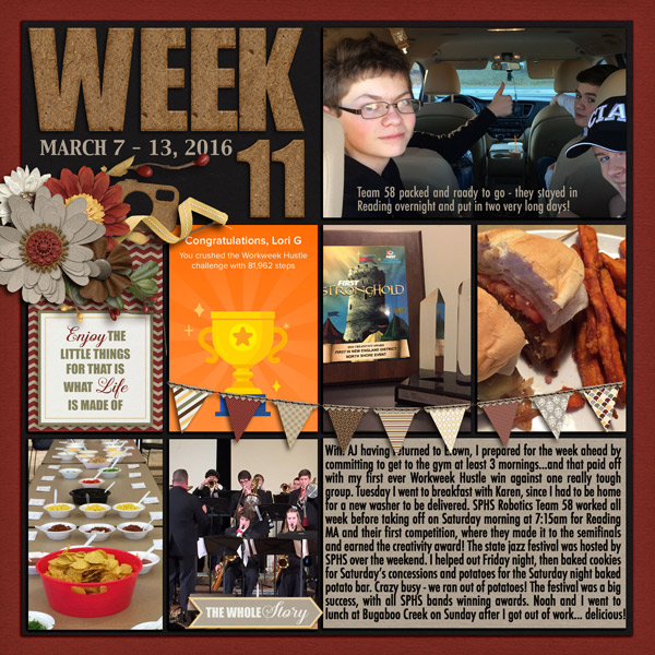 P52 Week 11, 2016