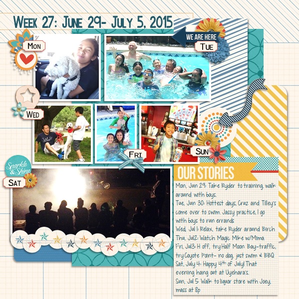 P52- Week 27: Jun 29- Jul 5
