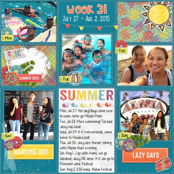 P52- Week 31: Jul 27- Aug 2