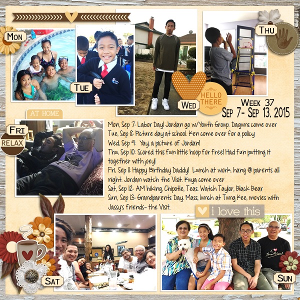 P52- Week 37: Sep 7- Sep 13