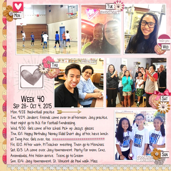 P52- Week 40: Sep 28- Oct 4