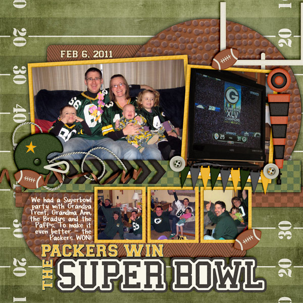 Packers win the Superbowl!