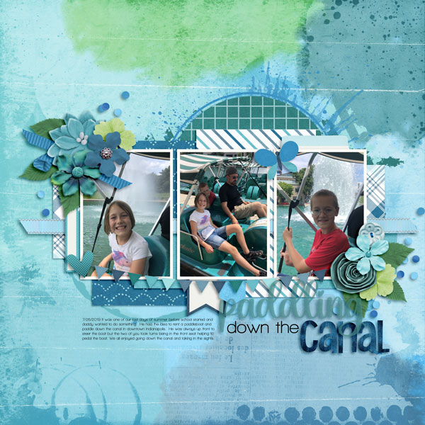 Paddling Down the Canal