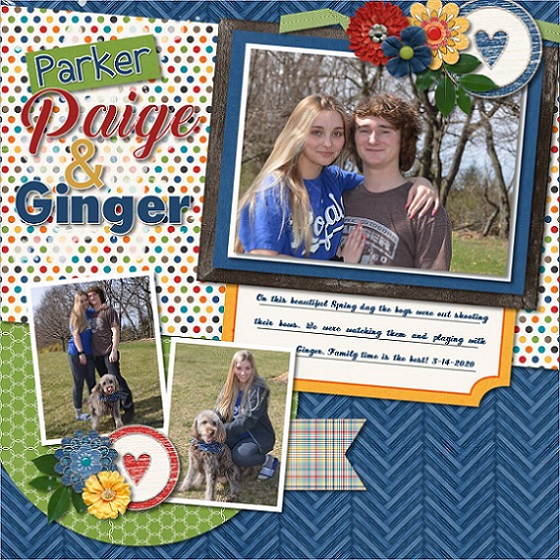 Paige, Parker, + Ginger