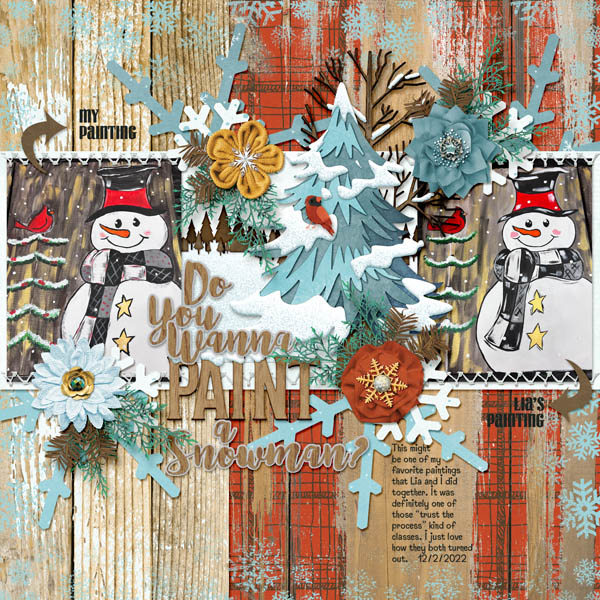 Paint a Snowman