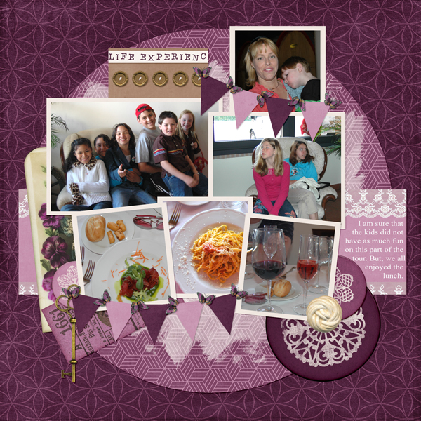 Paint Chip Barossa Grape from Designs by Connie Prince