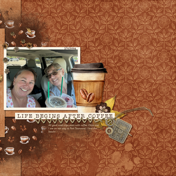Paint Chips Coffee Bean
