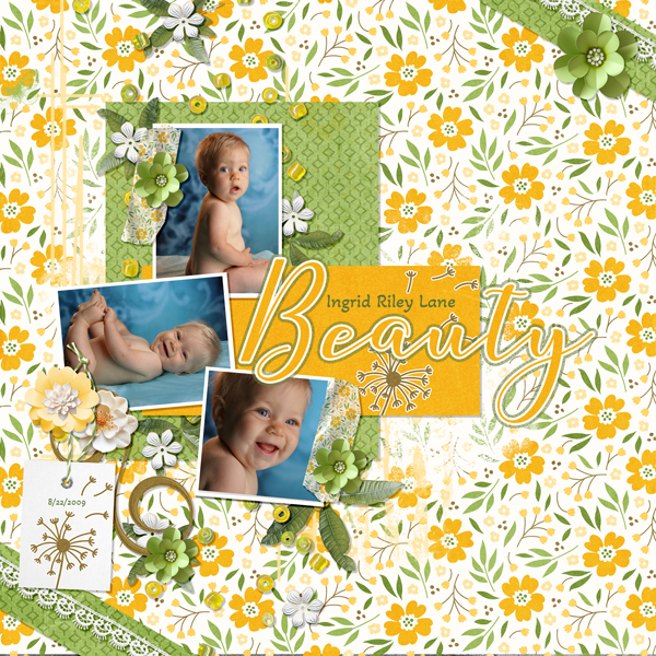 Paint Chips Dandelion from Designs by Connie Prince