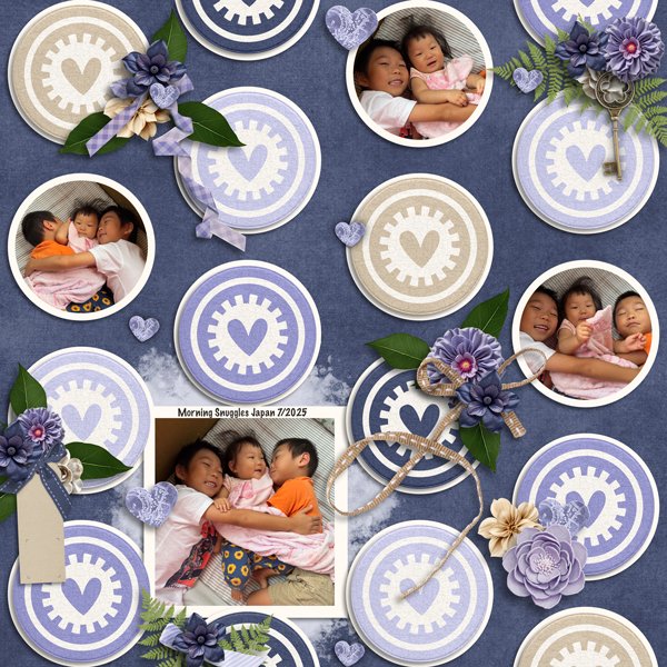 Paint Chips Lavender and Full Circle vol 19 Temp