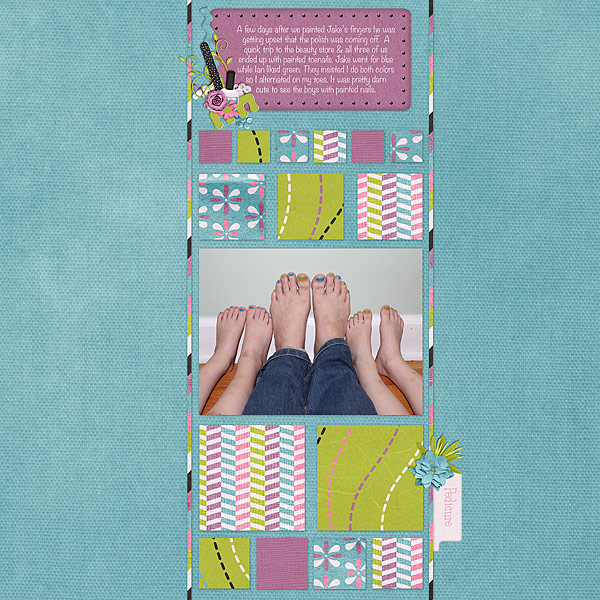 Painted Toes
