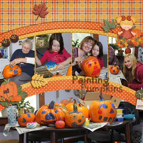 Painting Pumpkins