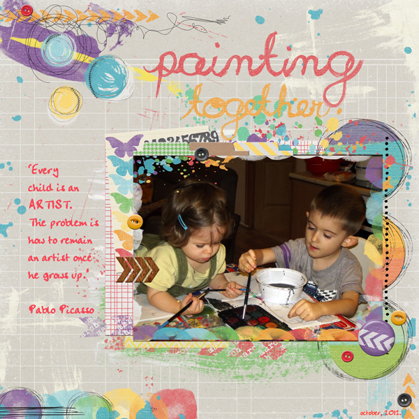 painting together