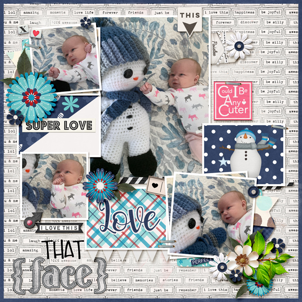 Paislee and the snowman