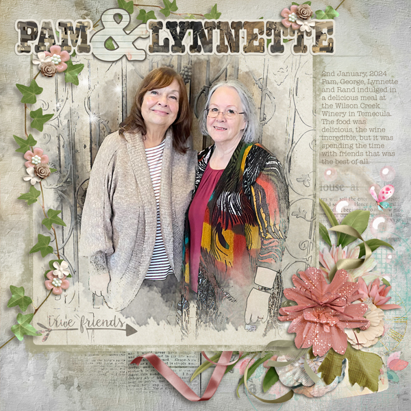 Pam and Lynnette in Temecula