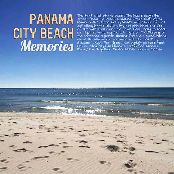 Panama City Beach Memories