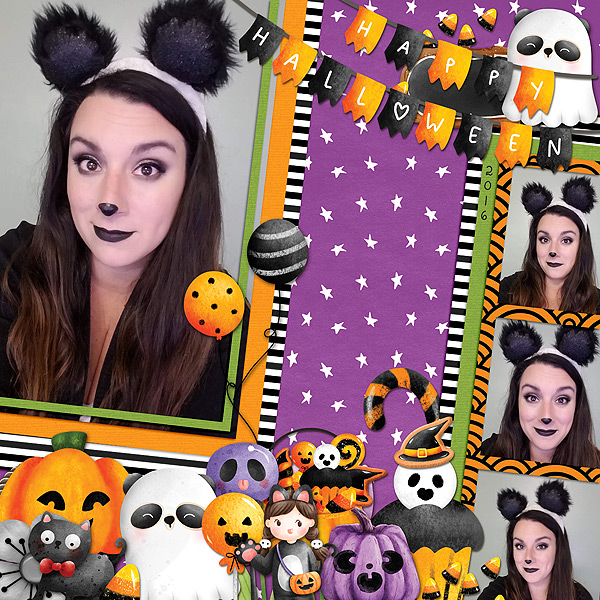 Panda Halloween