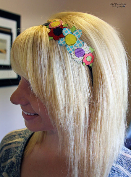 Paper Flower Headband