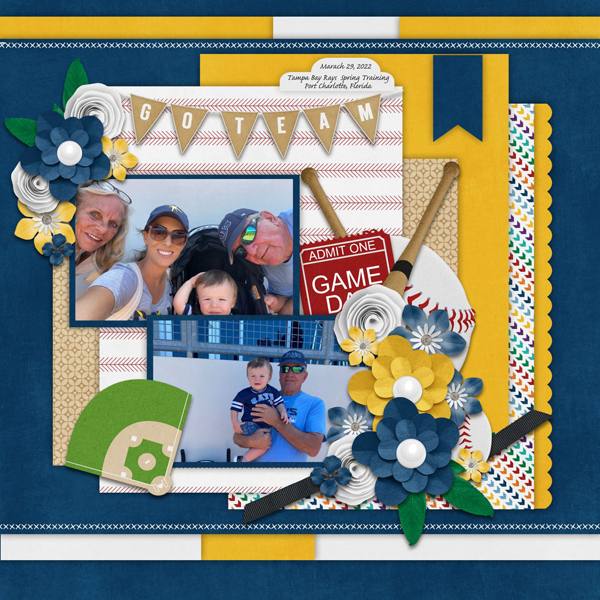 Papered Pretty Template #1-Miss Fish